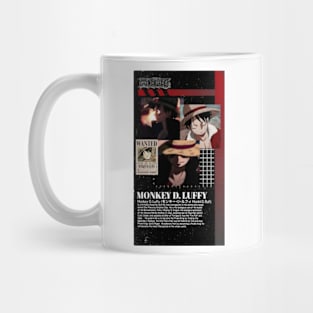 monkey d luffy streetwear one piece manga Mug